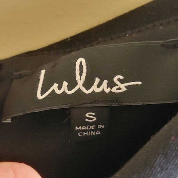 Lulu's Classic Off the Shoulder Glam Dress - Picture 6 of 7